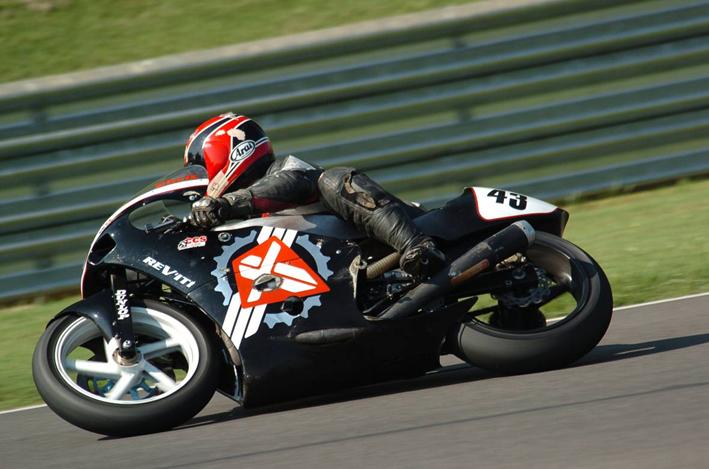 Chris on the Mk.2 in T14 at Barber in 2004.